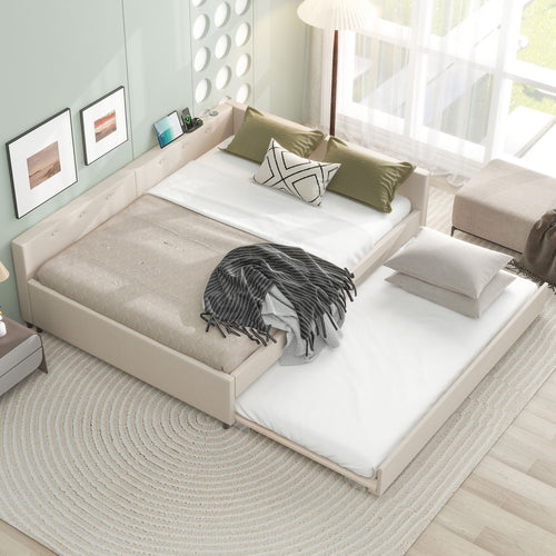 Upholstered Platform Bed (84'')