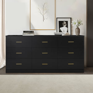 Modern 9-Drawer Dresser (63'')