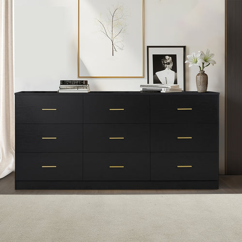 Modern 9-Drawer Dresser (63'')