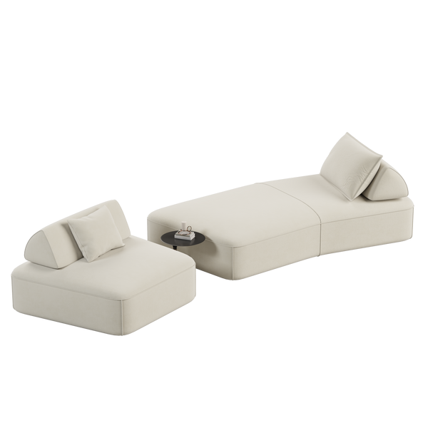 3-Piece Modular Sectional (139'')