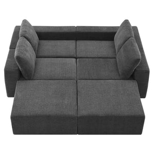 U Shaped Sectional (110'')