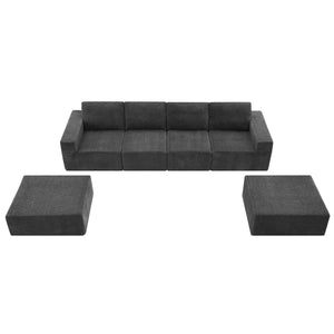 U Shaped Sectional (110'')