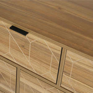 7-Drawer Wood Dresser (50'')