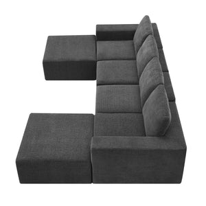 U Shaped Sectional (110'')