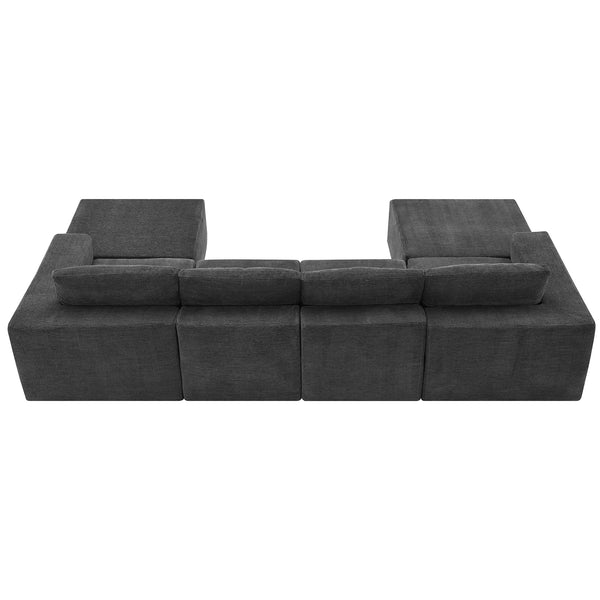 U Shaped Sectional (110'')