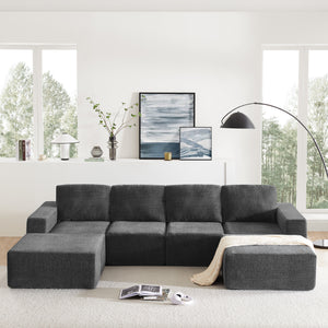 U Shaped Sectional (110'')