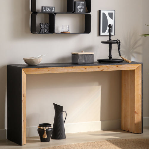 Modern Wood Console Table (59'')