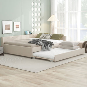 Upholstered Platform Bed (84'')