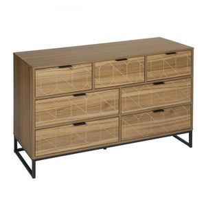 7-Drawer Wood Dresser (50'')