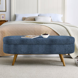Oval Storage Bench (44'')