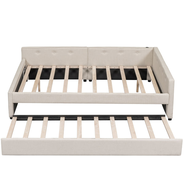 Upholstered Platform Bed (84'')