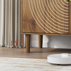 Mid-Century Accent Cabinet (31'')