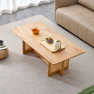 Rattan Coffee Table (47'')
