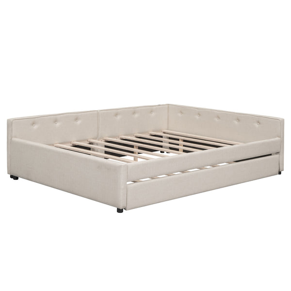 Upholstered Platform Bed (84'')