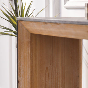 Modern Wood Console Table (59'')