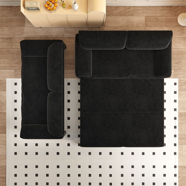 Multifunctional Sleeper Sofa (66'')