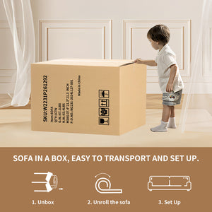 Curved Loveseat (65")