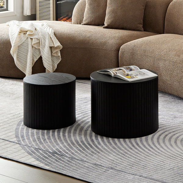 2-Piece Storage Coffee Tables (15''-19'')