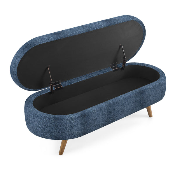 Oval Storage Bench (44'')