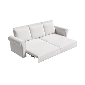 Convertible Velvet Sleeper Sofa (93'')