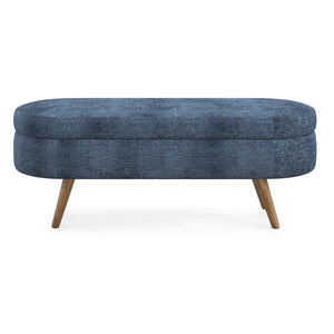 Oval Storage Bench (44'')