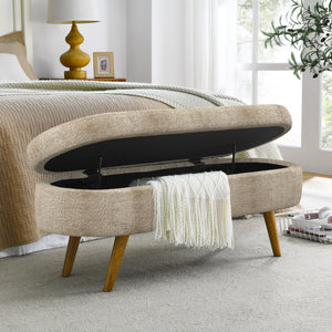 Oval Storage Bench (44'')