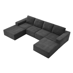 U Shaped Sectional (110'')