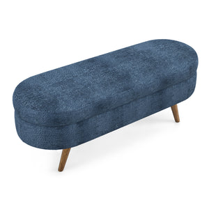 Oval Storage Bench (44'')