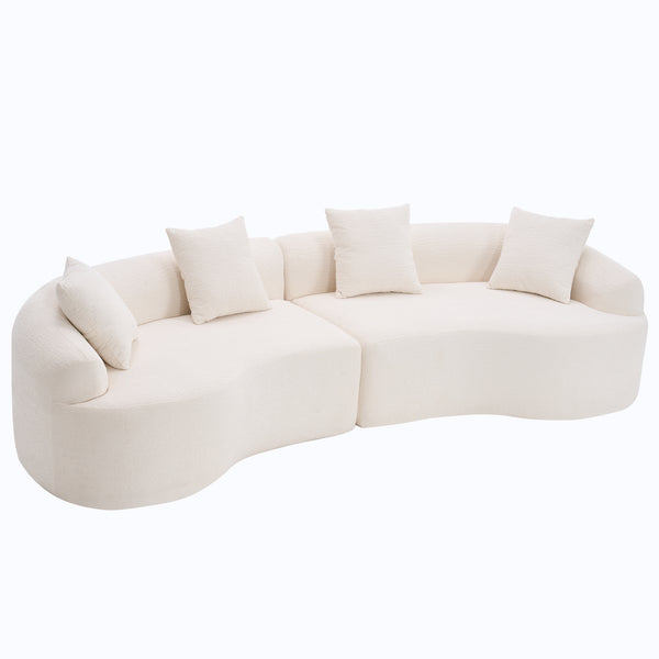 2-Piece Curved Sectional (110'')