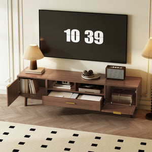 Mid-Century Modern Media Console (67'')