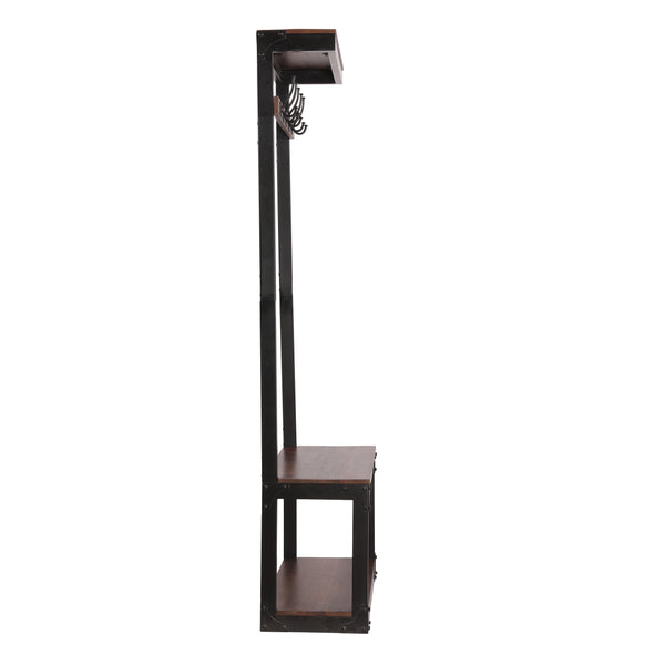 Metal Frame Coat Rack (75'')