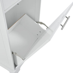 Fluted Storage Kitchen Island (48'')