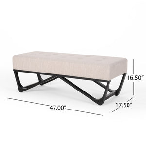 Elegant Leg Frame Bench (47'')