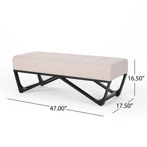 Elegant Leg Frame Bench (47'')