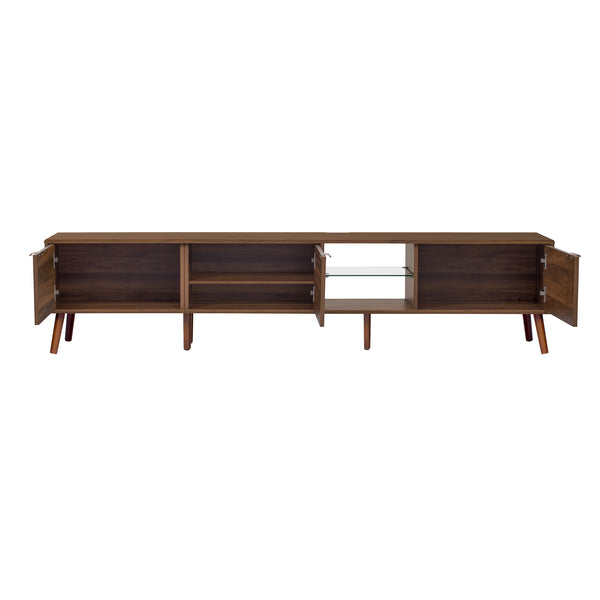 Mid-Century Modern Media Console (78'')