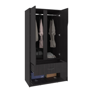 Modern 2-Door Armoire (39'')