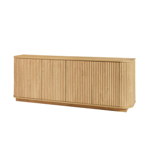 Wave Pattern Media Console (64'')