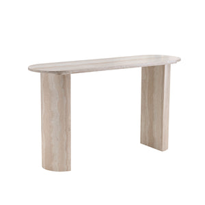 Marble Pattern Console Table (55'')