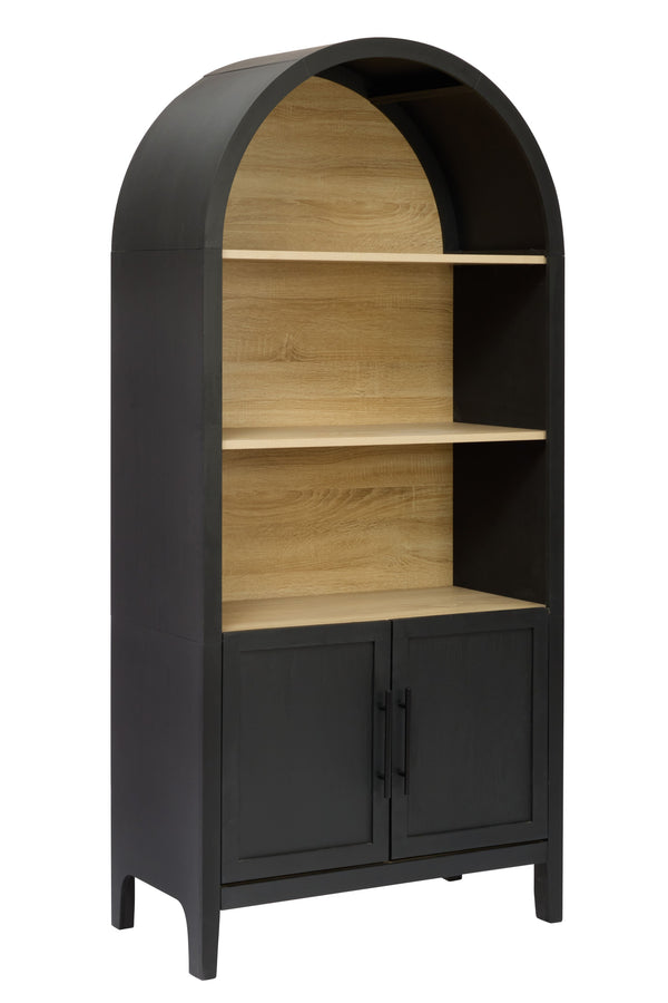 3-Tier Arched Bookcase (66'')