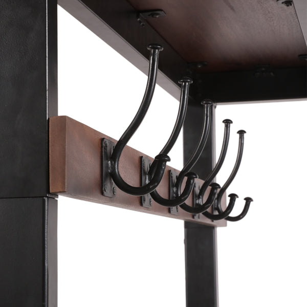Metal Frame Coat Rack (75'')