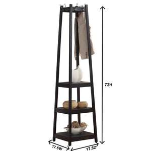 3-Tier Storage Coat Rack (72'')