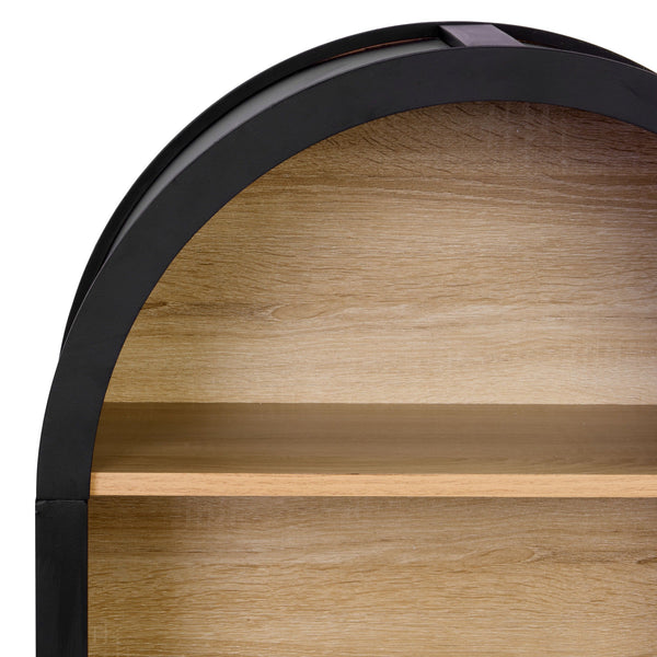 4-Tier Arched Bookshelf (43'')