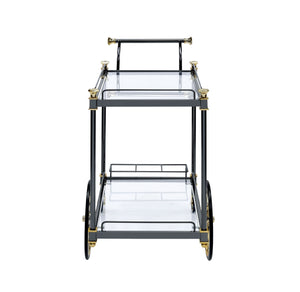 Glass Top Bar Cart (31'')