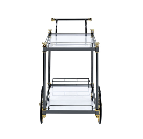 Glass Top Bar Cart (31'')