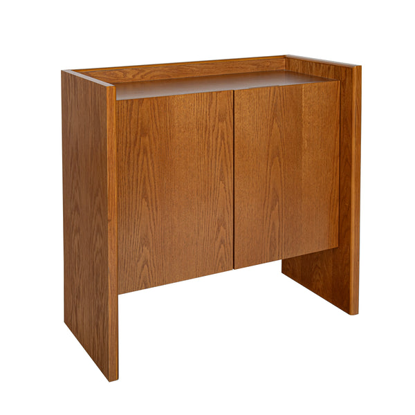 Rustic Storage Accent Cabinet (34'')