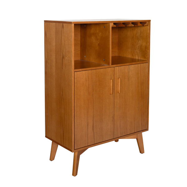 2-Door Wood Bar Cabinet (31'')