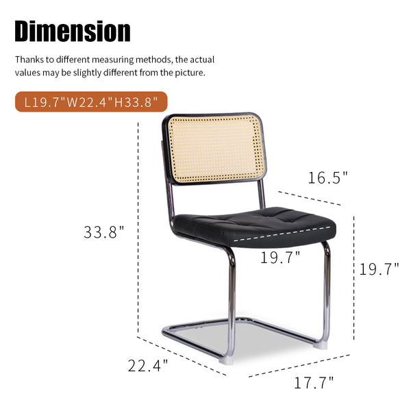 Rattan Dining Chairs (Set of 2)