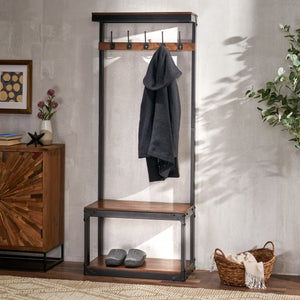 Metal Frame Coat Rack (75'')