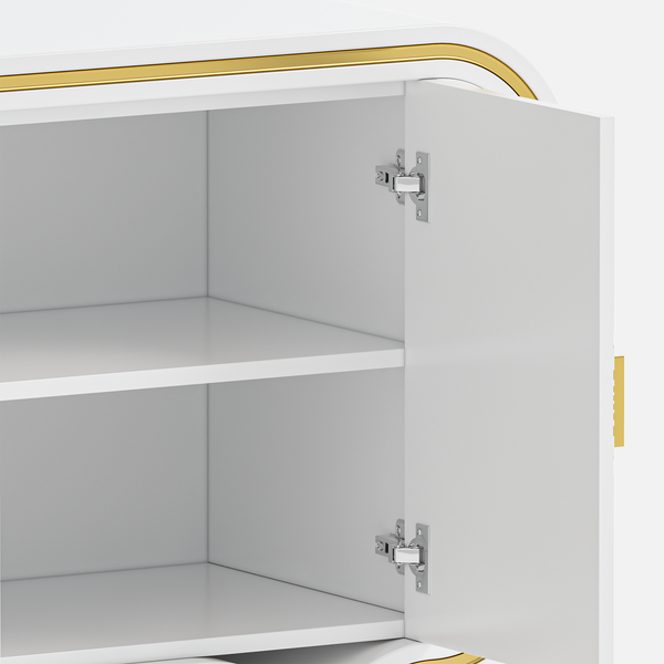 Modern 4-Door Buffet (64'')