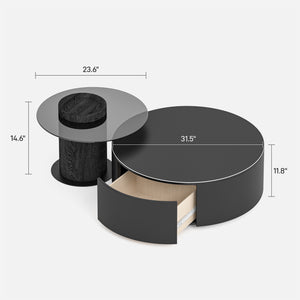2-Piece Round Coffee Tables (23''-31'')